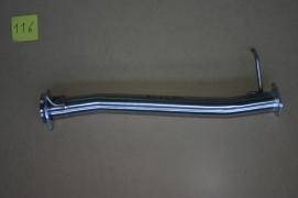 ECHAPPEMENT INOX : INTERMEDIAIRE SANS SILENCIEUX POUR LAND ROVER DEFENDER 90 DE 1999-2018 TD5 / TD4