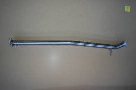 ECHAPPEMENT INOX : INTERMEDIAIRE SANS SILENCIEUX POUR LAND ROVER DEFENDER 130 DE 1999-2018  TD5 / TD4