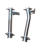 ECHAPPEMENT INOX : DECATALYSEUR ( GAUCHE ET DROITE) POUR TOYOTA LAND CRUISER GRJ71/76/79DC 2010+ 4.0L V6 ESS 228HP