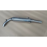 ECHAPPEMENT INOX : SORTIE LATERALE APRES TUBE PRIMAIRE POUR MERCEDES CLASSE G W463 350GD, 3.5L TD CHASSIS COURT AVEC MARCHE PIED