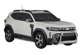 MARCHE PIEDS INOX PLAT Ø50 POUR DACIA DUSTER 2024+ 