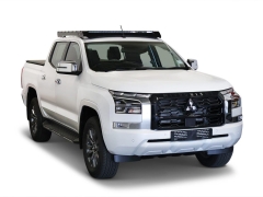 KIT GALERIE DE TOIT FRONTRUNNER SLIMSPORT POUR MITSUBISHI TRITON MV 6TH GEN DOUBLE CAB (2024-ACTUEL) / PRêT POUR BARRE LUMINEUSE