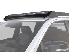DÉFLECTEUR DE VENT POUR BARRE LUMINEUSE DE GALERIE FRONTRUNNER SLIMSPORT POUR MITSUBISHI TRITON MV 6E GéNéRATION DOUBLE CAB (2024-ACTUEL)