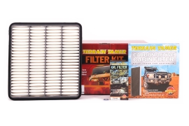KIT 4 FILTRES TERRAIN TAMER POUR TOYOTA TUNDRA 1URFE 4.6L ESSENCE 2007-2021