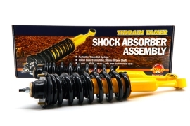 COMBINES RESSORTS/AMORTISSEURS AVANT PREMONTES TERRAIN TAMER  REHAUSSE +30/40MM TARAGE +100KG  POUR TOYOTA LANDCRUISER GRJ GDJ 150