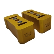 Cales de rehausse arrière pour lames TJM 38mm - paire