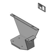 Support de compresseur TJM sous siège pour Ford Ranger Next Gen