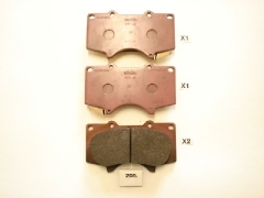 PLAQUETTES DE FREIN AVANT POUR ISUZU D-MAX 