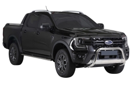 PROTECTION AVANT TUBULAIRE 63MM INOX HOMOLOGUEE CE POUR FORD RANGER A PARTIR DE 2023 - INOX