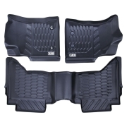 JEU DE TAPIS DE SOL AVANT ET ARRIERE ARB EN CAOUTCHOUC POUR TOYOTA HILUX VIGO DOUBLE CABINE 2011-2015