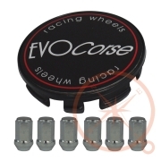 KIT VISSERIE 14X1.50 CHROME ET CACHE MOYEU (POUR UNE JANTE)