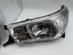 OPTIQUE AVANT GAUCHE HALOGENE REGLAGE MANUEL POUR TOYOTA HILUX REVO 2016-2018