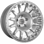 JANTE ALUMINIUM RENFORCEE ATLAS NK SILVER 8x17" ET 30 POUR JEEP WRANGLER JL / JT