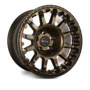 JANTE ALUMINIUM RENFORCEE ATLAS NK BRONZE BRILLANT 8x17" ET 30 POUR JEEP WRANGLER JL / JT