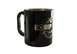 MUG NOIR EQUIP'RAID INOX