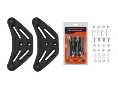 SUPPORT DE FIXATION POUR 2 OU 4 PLAQUES A SABLE MAXTRAX SUR GALERIE DE TOIT PIONEER RHINO RACK