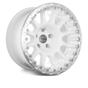 Jante aluminium renforcée EVO CORSE ATLAS BL (sans ring) blanc 8x17 ET20 pour Ford Ranger et Ford Ranger Raptor