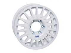 JANTE ALUMINIUM BRAID WINRACE BLANCHE 7,5 X 17 ENTRAXE 6 X 139,7 DEPORT 20 POUR MITSUBISHI PAJERO III ET IV