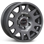 Jante Aluminium Renforcée Evo Corse Dakar Zero 8x16 ET 15 Anthracite pour Mitsubishi Pajero III (2000-2007)