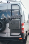Coffre de rangement extérieur Cargo Box 400 Dutch Van Parts Sequoia Aluminium 75 Litres