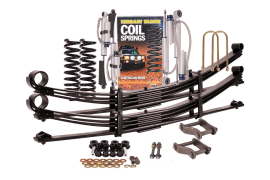 KIT DE SUSPENSION TERRAIN TAMER AVEC AMORTISSEUR PRO SHOCK REHAUSSE +40/50MM POUR FORD RANGER PXIII DE 2019 A 2022