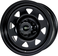 JANTE ACIER GOSS TRIANGULAR GENERATION II BLACK 7.5 X 18 ENTRAXE 6 X 139.7 DEPORT 20