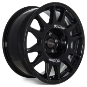 Jante aluminium renforcée Raid Evo Corse Dakar Zero 8.5x18" et 43 noir brillant pour Porsche Cayenne (2002-2010) Volkswagen Touareg 3.0 (2002-2010)