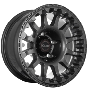 Jante Atlas NK Anthracite 8x17" ET-40 pour Nissan Patrol  II GR (1997-2009)