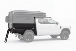 Kit plateau australien Alublack avec coffres de rangement compatible ModCAP pour Ford Ranger 2023+ double cabine