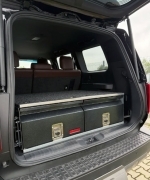 Aménagement double tiroir F4X4 pour Toyota Land Cruiser 250 à partir de 2024