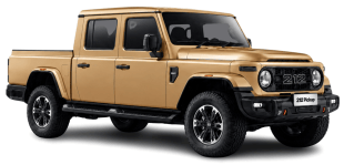 BAW 212 2.3 DIESEL BVA8 PICK-UP DOUBLE CABINE AVEC HOMOLOGATION FRANCE EN UTILITAIRE 4 PLACES