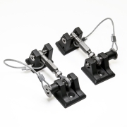 KIT ATTACHE-CAPOT REGLABLE POUR JEEP WRANGLER JL-JT