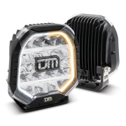 Phares longue portée TJM 7" - paire