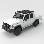galerie de toit Predator Stealth pour Toyota Land Cruiser 79 double cabine