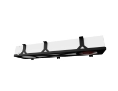 kit support et réservoir d'eau 57L noir mat pour Mercedes Sprinter ARMUR