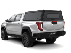 Hardtop Alu-Cab Explorer lisse noir pour Toyota Hilux Travo 2026+ double cabine