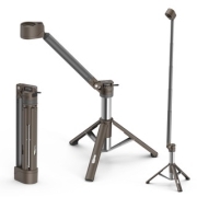 Lampe télescopique d'extérieur LED OuTask TD-2 marron