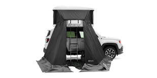 Aile de protection Wing avec cabine Privacy Autohome pour tente de toit Maggiolina / Airtop – hauteur 186 à 200 cm