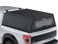 Hardtop Alu-Cab Contour pour Ford F150 (benne courte) de 2015 à 2020 aluminium noir sans vitres latérales