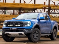 KIT ECLAIRAGE LED LAZER LONGUE PORTEE TRIPLE-R 850 ELITE AVEC INTEGRATION A LA CALANDRE POUR FORD RANGER RAPTOR (2023+)