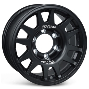 Jante aluminium renforcée raid Evo Corse DakarZero 7x15 ET0 NOIR pour Toyota série 40, HJ60/HJ61 et LJ70/LJ73