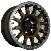 Jante aluminium renforcée EVO Corse Atlas BL (sans ring) bronze mat 8x17 ET45 pour Mercedes Sprinter