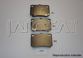 PLAQUETTES de FREIN Arrière