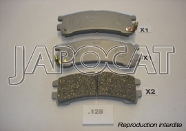 PLAQUETTES de FREIN Arrière