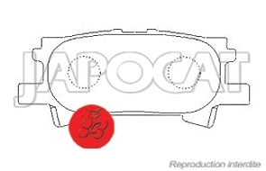 PLAQUETTES de FREIN Arrière