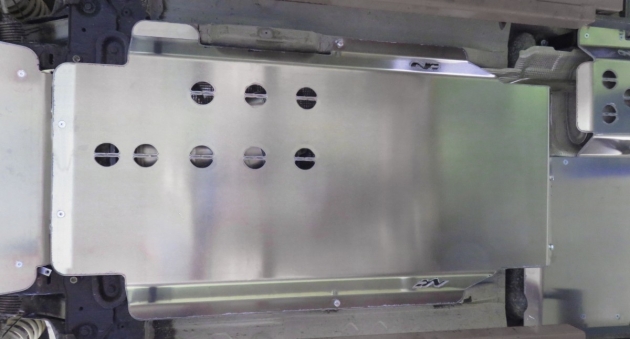 BLINDAGE CENTRAL N4 6MM EN ALUMINIUM POUR DACIA DUSTER