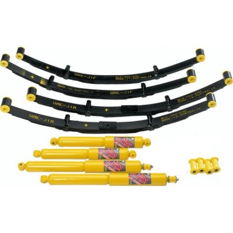 KIT DE SUSPENSION OME NITROCHARGER PLUS REHAUSSE +40/50MM TARAGE +600KG POUR TOYOTA LANDCRUISER 75 