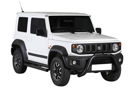 PROTECTION AVANT TUBULAIRE 76MM THERMOLAQUÉ NOIR HOMOLOGUEE CE POUR SUZUKI JIMNY A PARTIR DE 2018