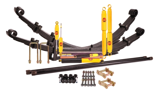 KIT DE SUSPENSION TERRAIN TAMER REHAUSSE +40/50MM POUR TOYOTA HILUX 