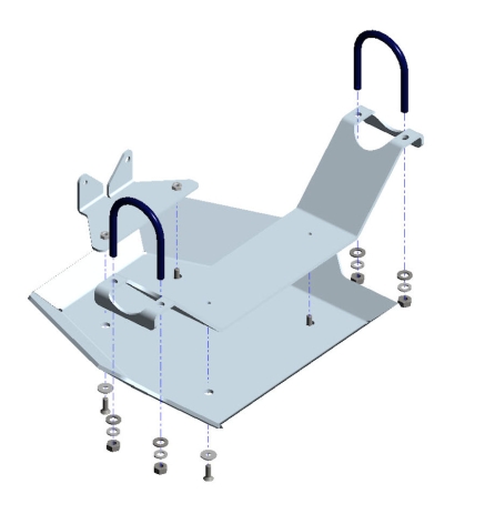 BLINDAGE DE DIFFERENTIEL/PONT ARRIERE 6MM EN ALUMINIUM POUR VW CRAFTER ET MAN TGE A PARTIR DE 2017